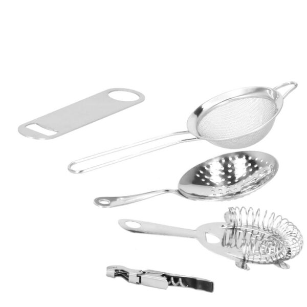 Set Cocktail Shaker Kit pentru barmani 700ml, KI18, 18 piese - Image 38