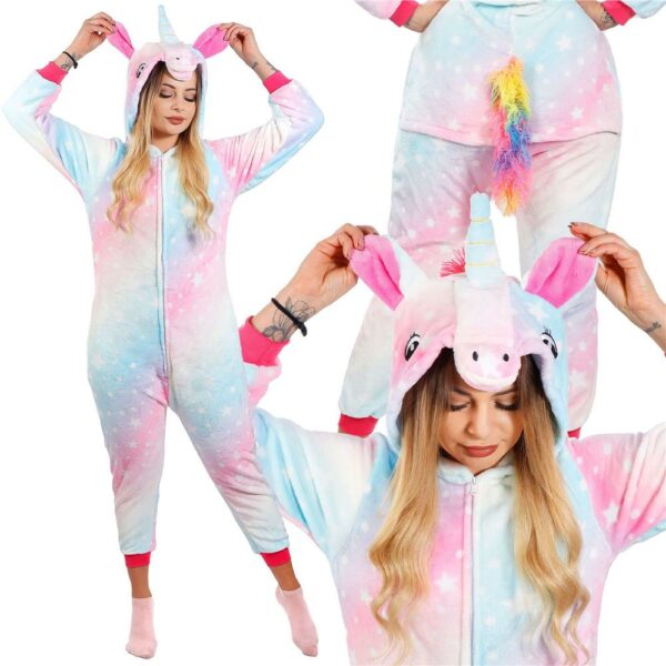 Onesie női pizsama, egyszarvú modell, S-es méret - Image 11