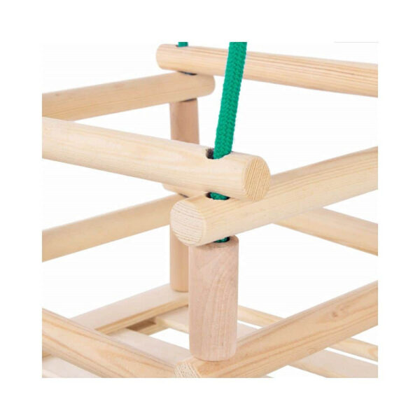 Leagan pentru copii din lemn, 33x34x25cm, maxim 70kg - Image 4