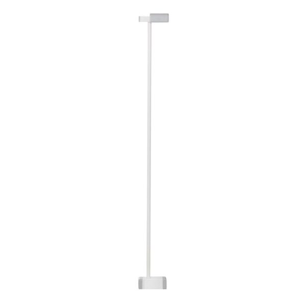 Biztonsági kapu lépcsőhöz, állítható 97-106 cm, acélból, fehér - Image 3