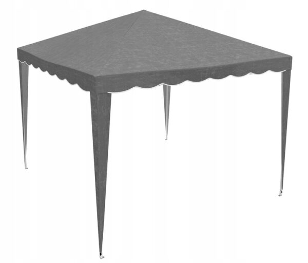 Cort pavilion de gradina pliabil automat pop-up, impermeabil, cu protectie UV, 300x300cm, gri - Image 5