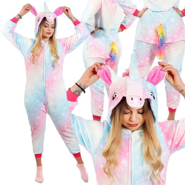 Onesie női pizsama, egyszarvú modell, S-es méret - Image 10