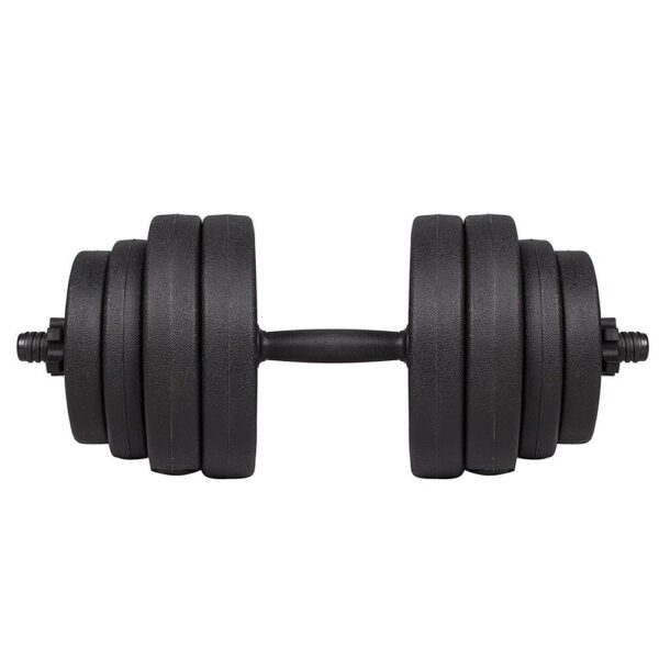 Állítható súlyzókészlet 30kg (2x15kg) kompozitból - Image 5