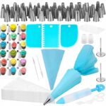 Süteménydíszítő szett, 83 db díszítő sablonnal