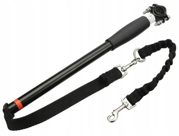 Lesa hands-free de caini pentru bicicleta, Sersimo, Negru - Image 8