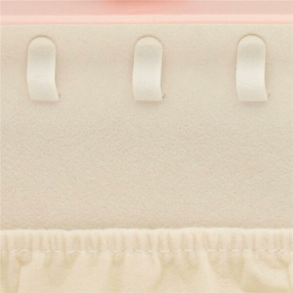 (DL) Cutie depozitare si organizare bijuterii, MDF, piele ecologica, 16 x 11 x 5cm, roz - Image 7