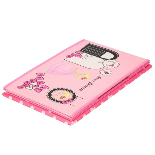Cutie depozitare jucarii, pliabila cu capac, model printese, 48x30x29cm, roz - Image 6