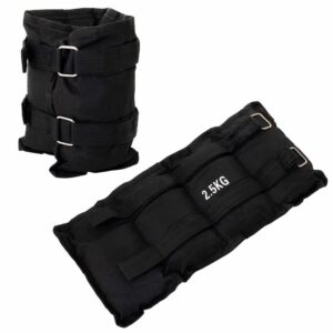 Greutati pentru glezna si incheietura mainii, 2x2.5kg