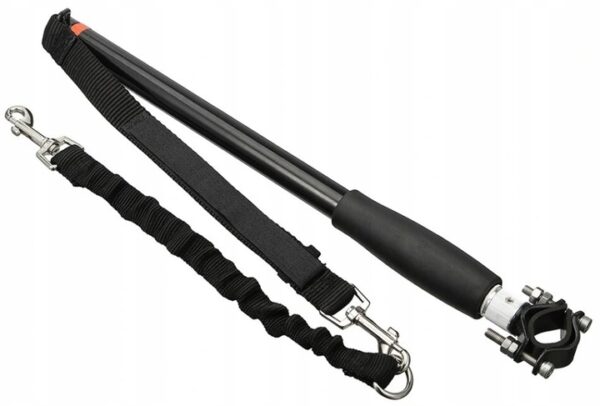 Lesa hands-free de caini pentru bicicleta, Sersimo, Negru - Image 7