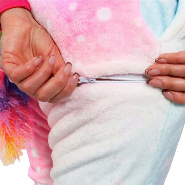 Onesie pizsama gyerekeknek, egyszarvú modell, mérete 130-140cm - Image 8