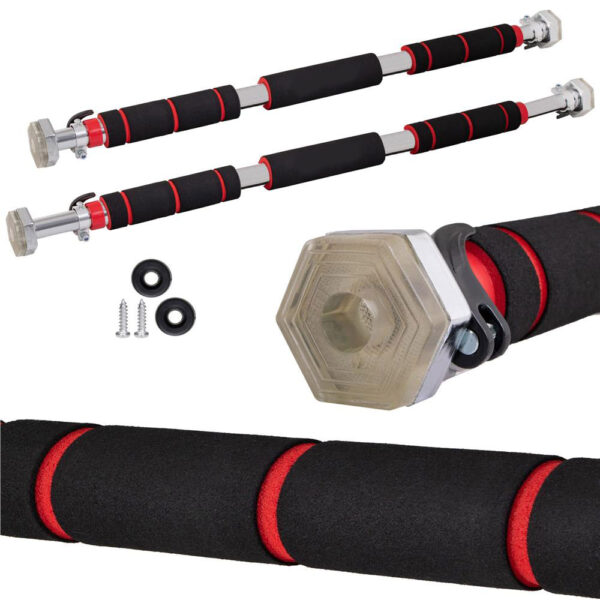 Bara tractiuni telescopica pentru usa, din otel, lungime 80-130 cm - Image 6