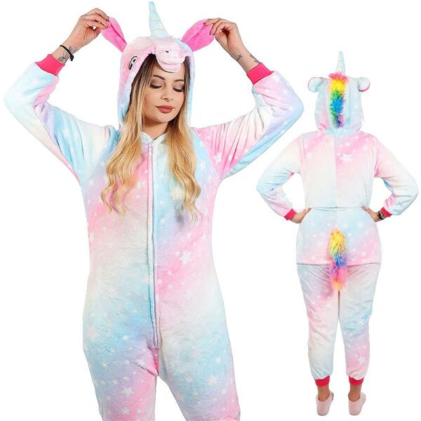 Onesie női pizsama, egyszarvú modell, S-es méret - Image 7