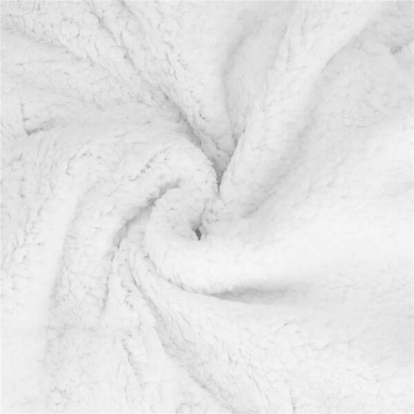 Patura tip hanorac, cu maneci, gluga si buzunare, material plus, marime universala, gri - Image 9