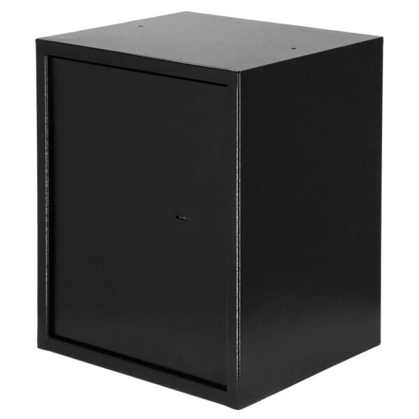 Szabvány kulcsos széf, 360x450x315 mm, acél, fekete - Image 9
