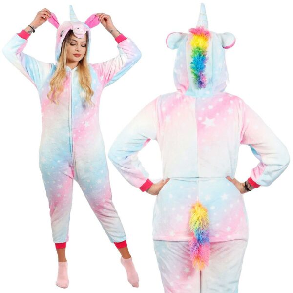 Onesie női pizsama, egyszarvú modell, S-es méret - Image 6