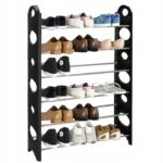 (DL) Raft suport depozitare incaltaminte Sersimo, 6 polite, 92x64cm