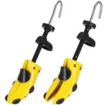 2 db-os cipőtágító sámfa, műanyag, 42-44 méret, sárga