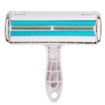 Állatszőr eltávolító henger, többször használható, 6x20cm, kék