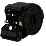 Tactical Combat öv férfiaknak 3,5 x 125 cm, strapabíró, fekete