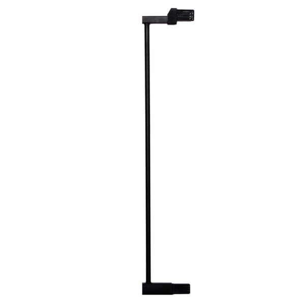 Biztonsági kapu lépcsőhöz, állítható 97-103 cm, acélból, fekete - Image 3