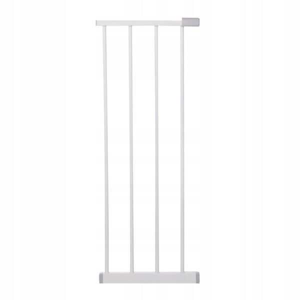 Poarta de siguranta Safety Gate pentru scari, ajustabila 118-127 cm, din otel, alba - Image 4