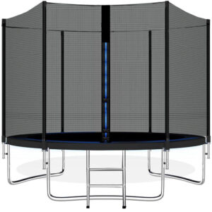 Trambulina Black, cu scara si plasa de protectie exterioara, 305 cm, 150kg