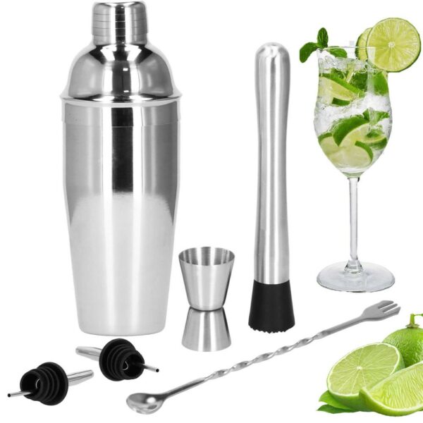 Cocktail Shaker készlet pultosoknak 750 ml, KI14, 6 darab - Image 11