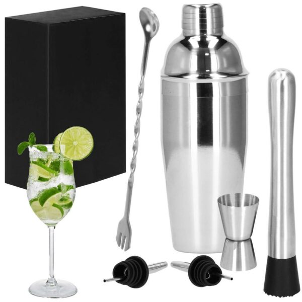 Cocktail Shaker készlet pultosoknak 750 ml, KI14, 6 darab - Image 12