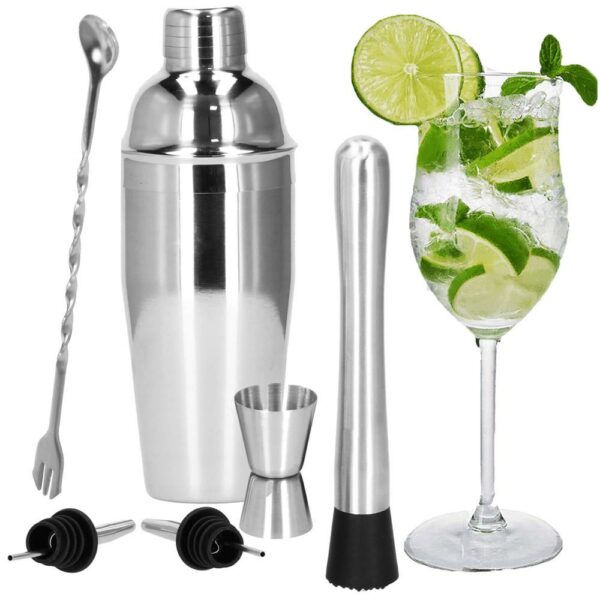 Cocktail Shaker készlet pultosoknak 750 ml, KI14, 6 darab - Image 13