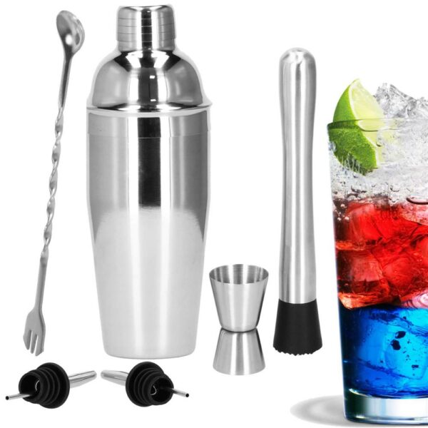 Cocktail Shaker készlet pultosoknak 750 ml, KI14, 6 darab - Image 15