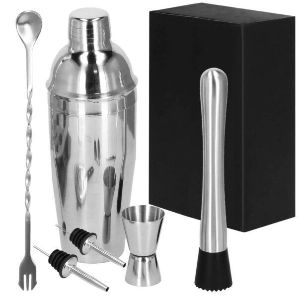 Cocktail Shaker készlet pultosoknak 750 ml, KI14, 6 darab - Image 2