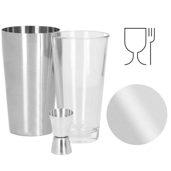 Set Cocktail Shaker Kit pentru barmani 700ml, KI19, 14 piese - Image 20