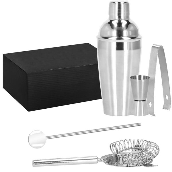 Cocktail Shaker Kit pultosoknak 550ml, KI20, 5 db - Image 3