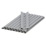 20 db-os kerítésbe fűzhető belátásgátló szalag, szürke