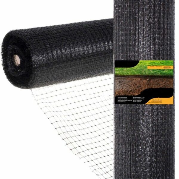 Plasa gradina anti daunatori si cartite, 30g/m2, 2x50metri, neagra - Image 8