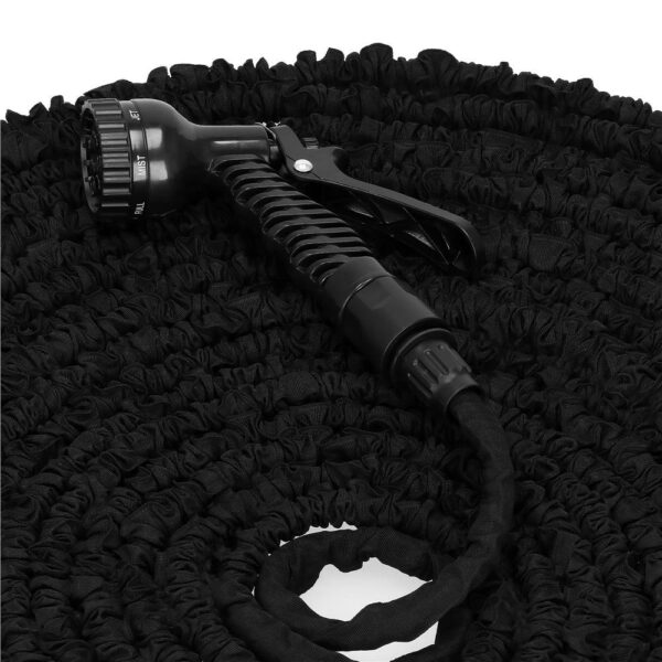 Furtun extensibil pentru udat gradina, cu pistol stropire, 20-60 metri, negru - Image 11