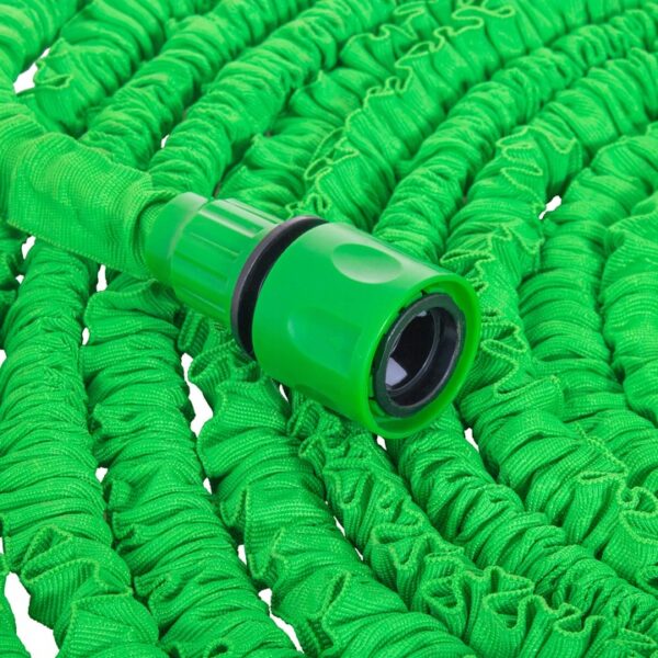 Furtun extensibil pentru udat gradina, cu pistol stropire, 15-45 metri, verde - Image 9