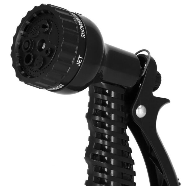 Furtun extensibil pentru udat gradina, cu pistol stropire, 20-60 metri, negru - Image 14