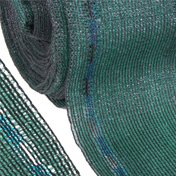 Plasa umbrire si intimitate pentru gard, 1.2m latime, 25m lungime, 140g densitate, verde - Image 2