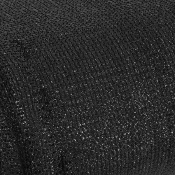 Plasa umbrire si intimitate pentru gard, 1.5m latime, 25m lungime, 185g densitate, gri - Image 5