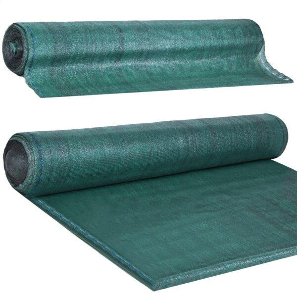 Plasa umbrire si intimitate pentru gard, 1.2m latime, 25m lungime, 140g densitate, verde - Image 4