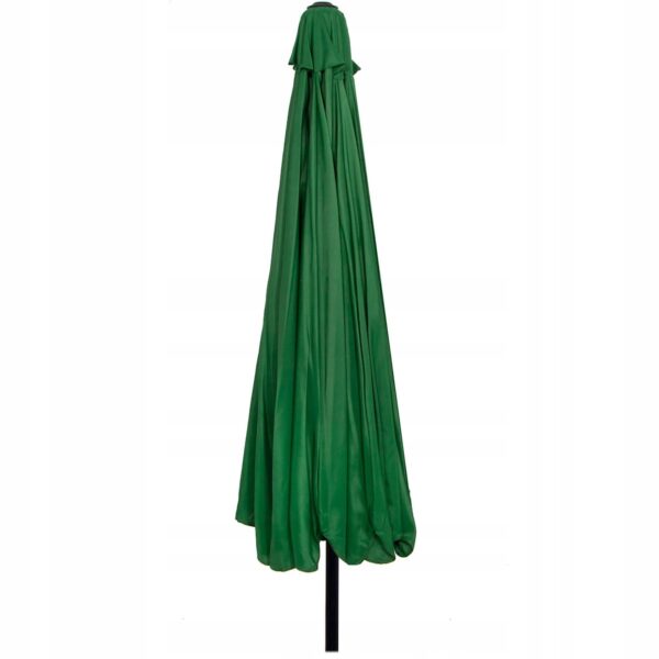 Umbrela terasa gradina, cu manivela, diametru 400cm, Verde - Image 5