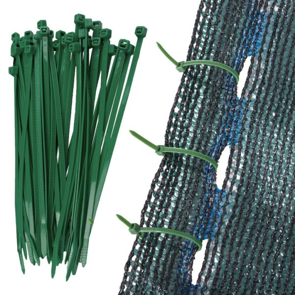 Plasa umbrire si intimitate pentru gard, 1.5m latime, 25m lungime, 140g densitate, verde - Image 6