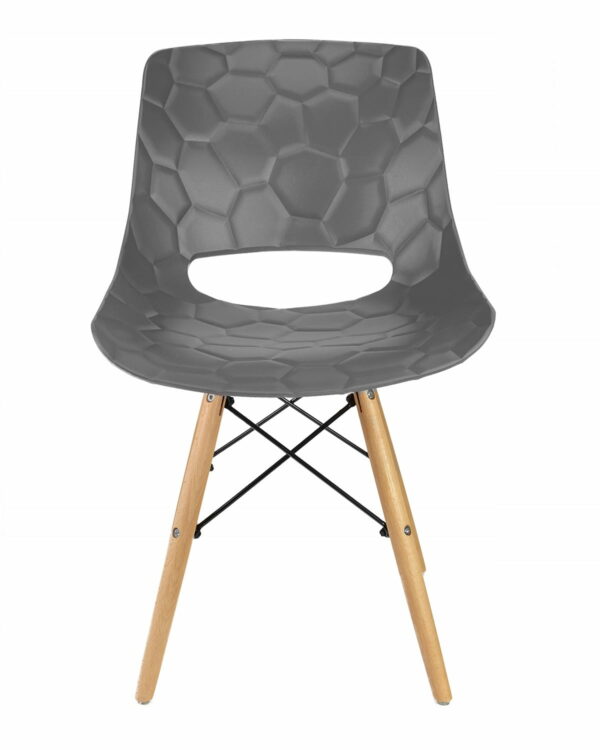 (DL) Scaun dining Lars pentru bucatarie, 40x45x78cm, gri - Image 7