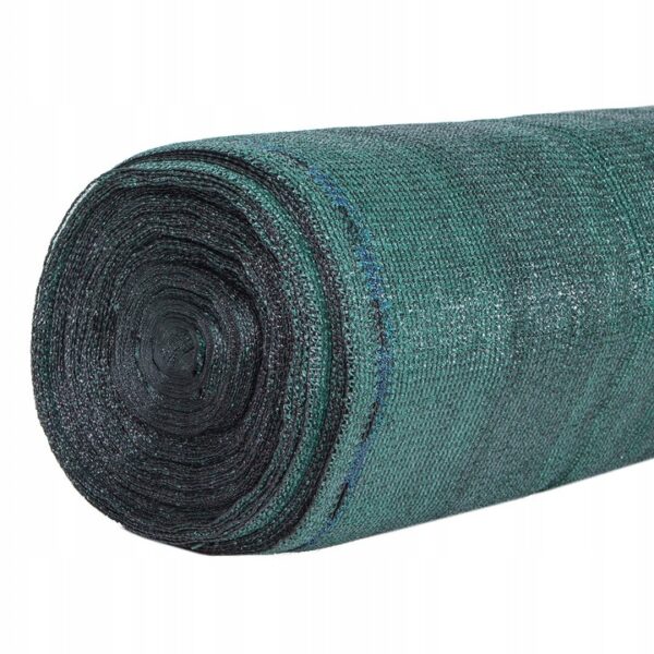 Plasa umbrire si intimitate pentru gard, 1.5m latime, 25m lungime, 140g densitate, verde - Image 8