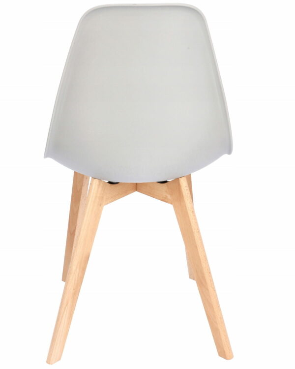 (DL) Scaun dining Ada pentru bucatarie, 40x46x82cm, gri - Image 9