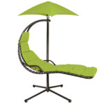 Leagan balansoar pentru gradina sau balcon, Bora Bora, 190x100x220 cm, verde