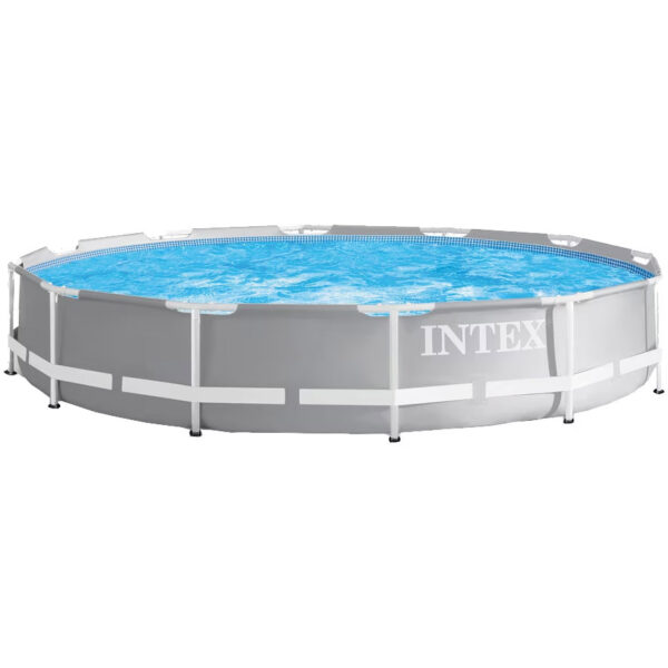 Piscina cadru metalic Intex Prism Frame, 366x76 cm, 6.500 litri
