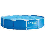 Intex fémvázas medence, 366x76 cm, 6500 liter, kerek