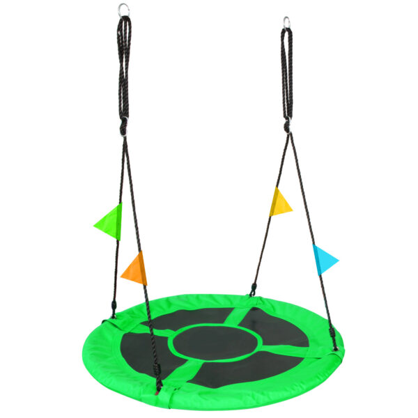 Sersimo GO-L70D4A fészekhinta, 80 cm, 100 kg, zöld